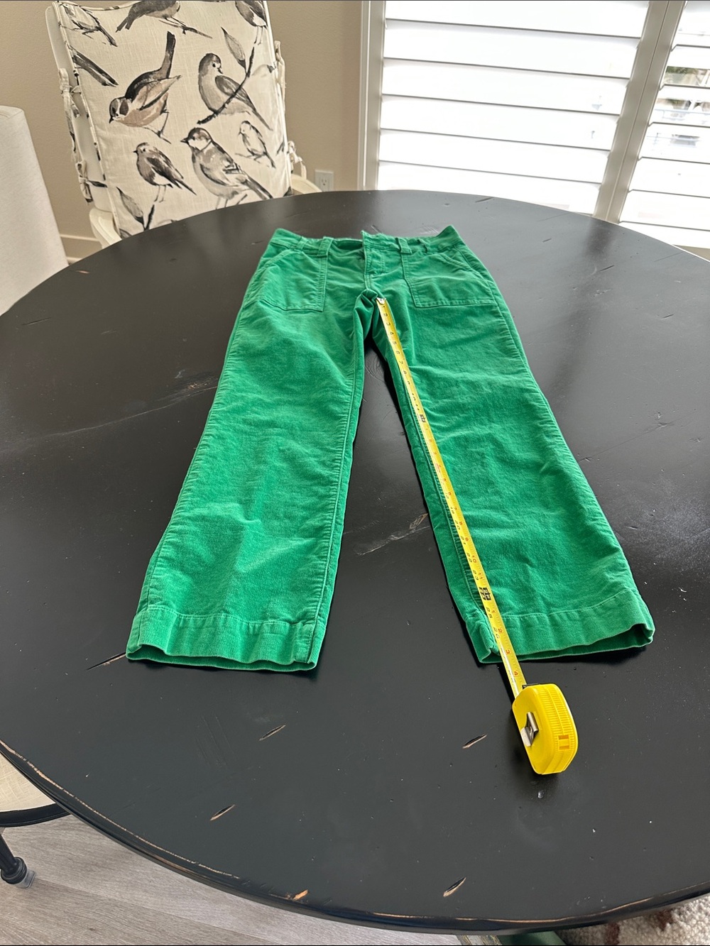 Women’s Casual Green Corduroy Jeans